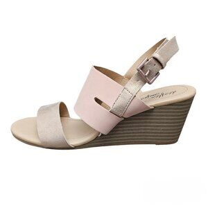 Dexflex Comfort Trance Blush Wedge Slingback Sandal